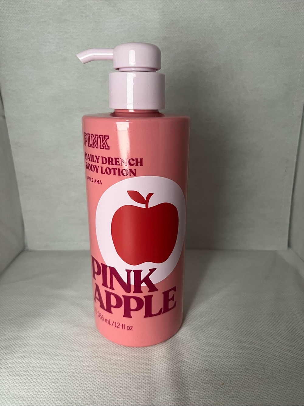 PINK Pink Apple Daily Drench Body Lotion 12 fl oz Vegan Hydrating Lotion